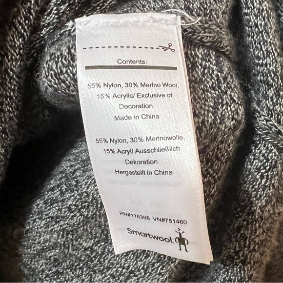 Smartwool | Shadow Pine Hoodie Sweater Pullover Merino Wool Knit Henley Size S - Picture 9 of 9